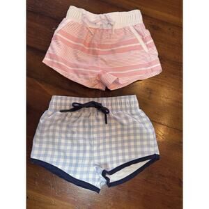minnow swimsuit Trunks 2T (lot Of 2) Toddler Boy